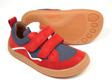 Barefoot  tenisky Froddo - BF D-Velcro Red