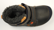 D.D.step Barefoot zimní obuv W063-374M Royal blue
