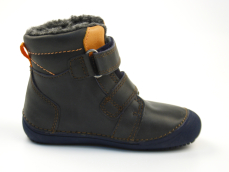 D.D.step Barefoot zimní obuv W063-374M Royal blue
