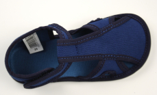 Ef Barefoot Blue 386 chlapčenské papuče