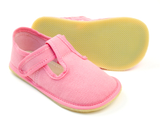 Ef barefoot dievčenske papuče 395 Pink