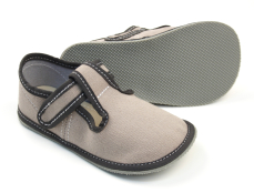 Ef barefoot chlapčenske papuče 395 Grey
