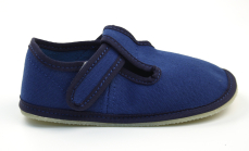Ef barefoot chlapčenské papuče 395 Blue
