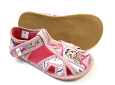 Ef Barefoot Bgirl 386 dievčenské papuče