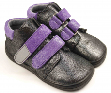 Beda Topánky Barefoot Dark Violette