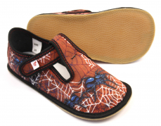 Ef barefoot chlapčenské papuče 395 Spider