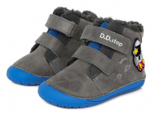 D.D.Step Barefoot zimné topánky W070-252A Grey
