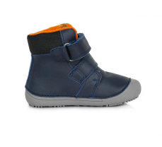 D.D.step Barefoot zimná obuv W063-284L Royal Blue