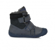 D.D.Step Barefoot zimné topánky W073-688A Royal Blue