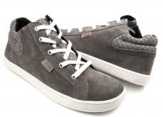 Filii Barefoot SKATER ONE laces velours grey M